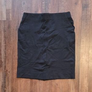 Lee Classic Black Pencil Skirt